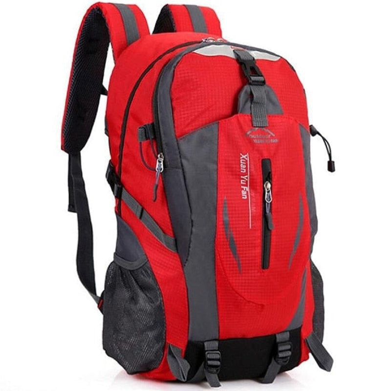 Mochila de Viagem Nylon Masculina Mochila Masculina Gr Superfacilita Vermelho 