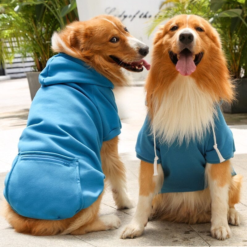 Moletom Pet Marley - Roupinha de frio para cachorro Moletom Pet Marley Superfacilita Azul M (Peso 2.5-4kg) 