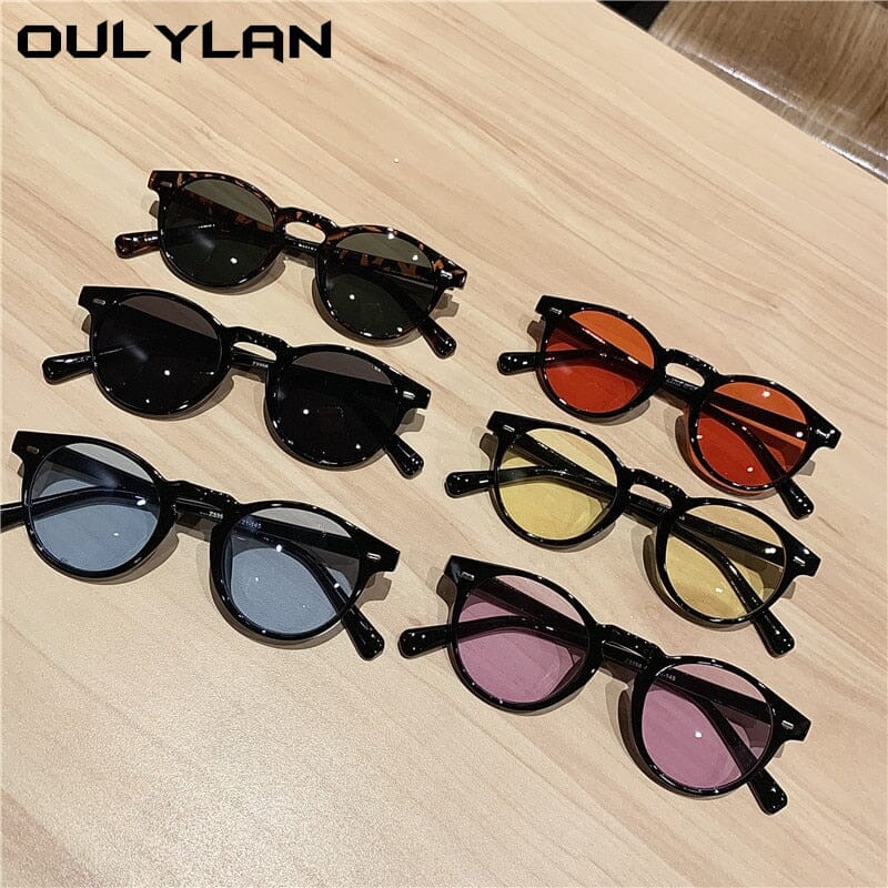 Óculos Vintage Sun Unissex- UV400 Óculos de Sol Unis. 01 Superfacilita 