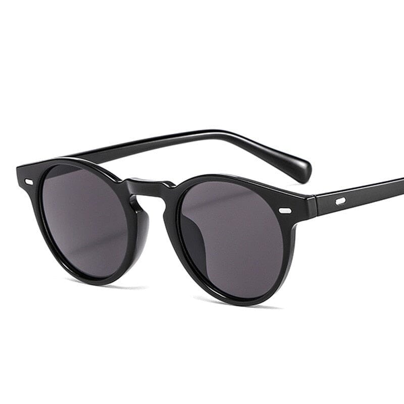 Óculos Vintage Sun Unissex- UV400 Óculos de Sol Unis. 01 Superfacilita Preto 