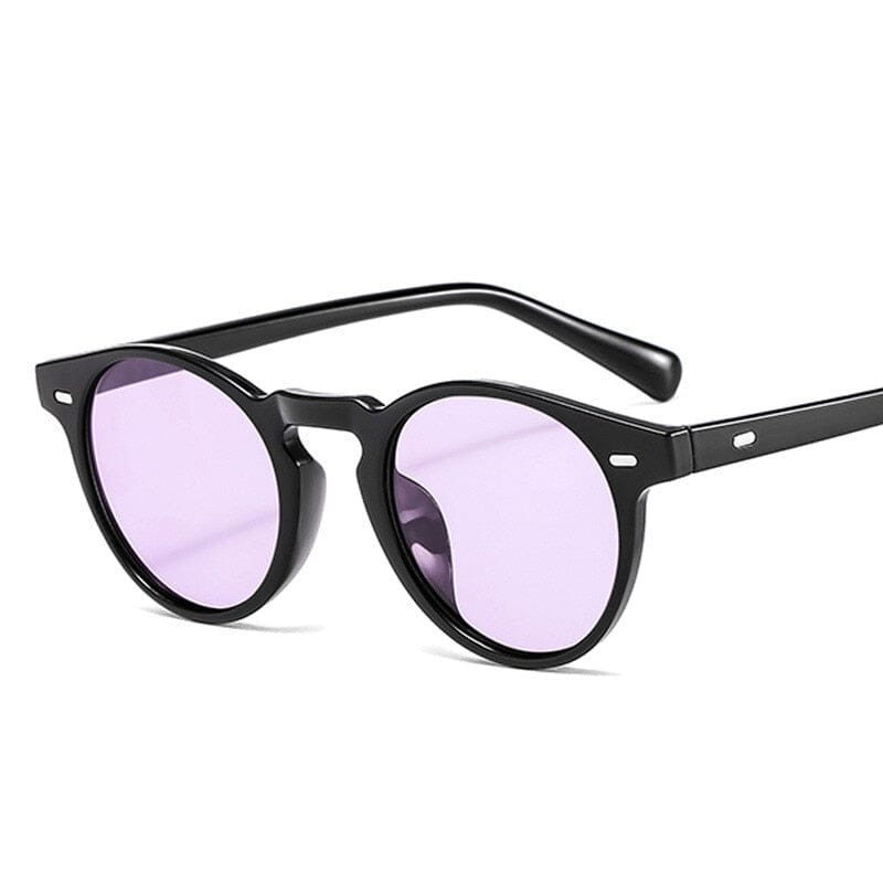 Óculos Vintage Sun Unissex- UV400 Óculos de Sol Unis. 01 Superfacilita Roxo 