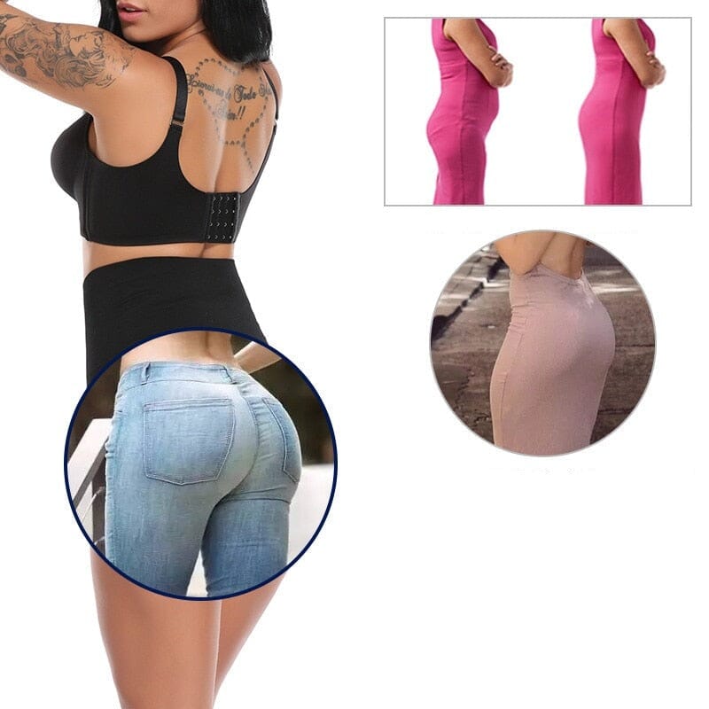 Peachy Shaper™ - Calcinha Modeladora de Cintura Alta - COMPRE 1 LEVE 2 Calcinha model. C1 L 2 Superfacilita 