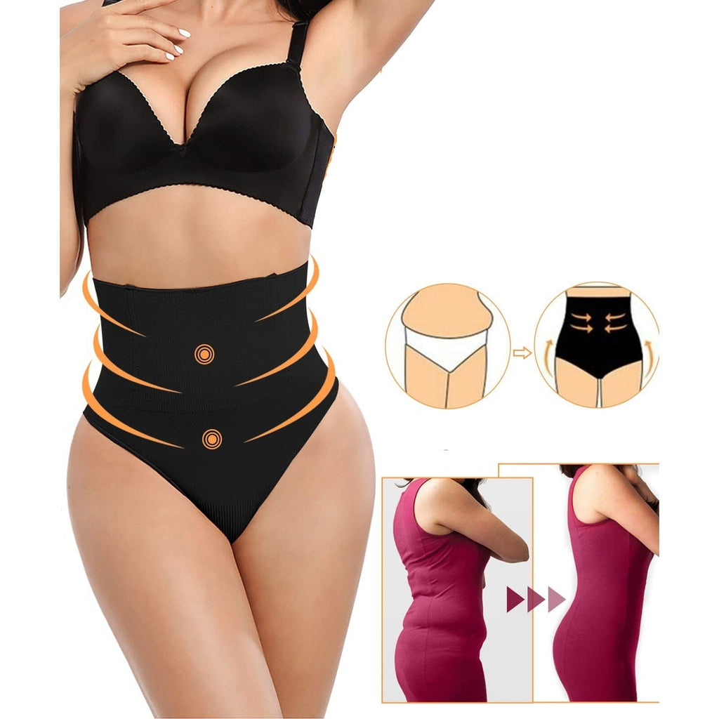 Peachy Shaper™ - Calcinha Modeladora de Cintura Alta - COMPRE 1 LEVE 2 Calcinha model. C1 L 2 Superfacilita 