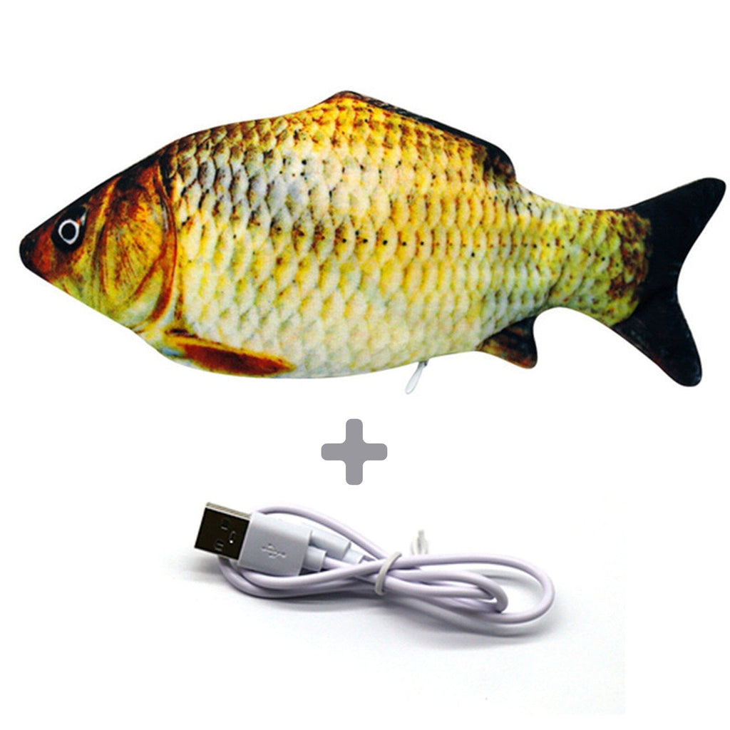 Peixe Interativo - Brinquedo Pet Peixe interativo Superfacilita Carpa Cruciana 