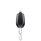 PowerCharger - Chaveiro Carregador de Celular PowerCharger Bat. celular Superfacilita Preto Androide Tipo C 