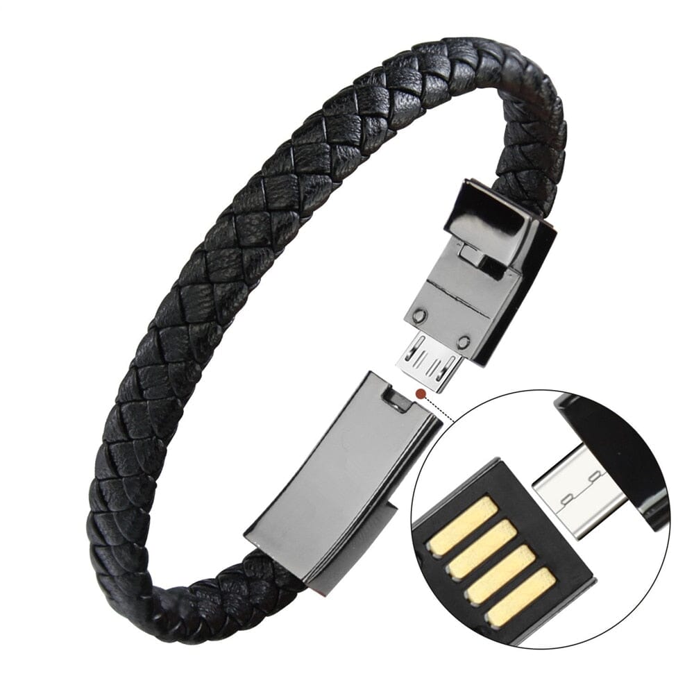 Pulseira Carregador USB Unissex ChargeBand Pro