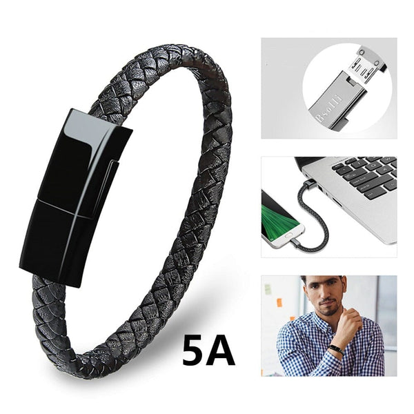 Pulseira Carregador USB Unissex ChargeBand Pro Pulseira us Superfacilita 