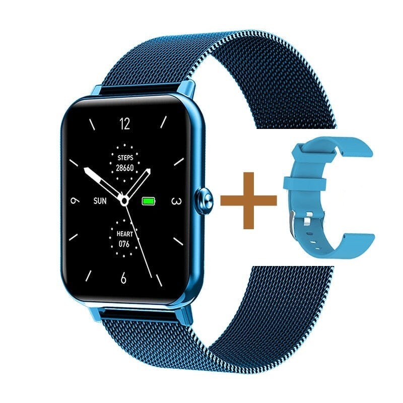 Relógio De Pulso SmartWatch Lige Esports Relógio Lige Esports Superfacilita Azul 