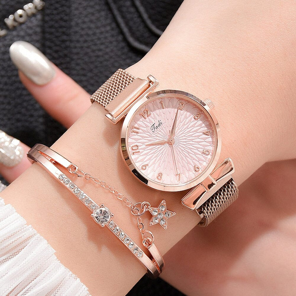 Relógio Feminino Com Bracelet - Inspiration Relógio F. c Bracelet Superfacilita 