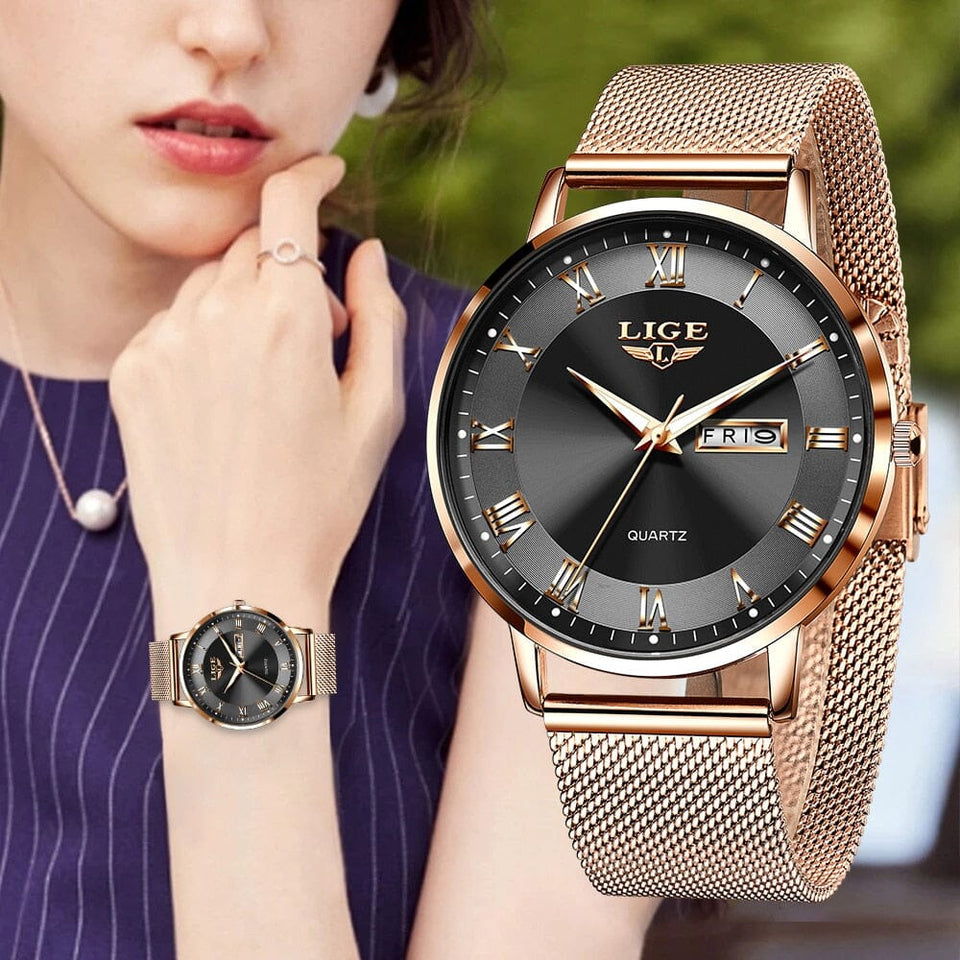 Relógio Feminino Lige Charm Relógio Feminino Lige Charm Superfacilita 