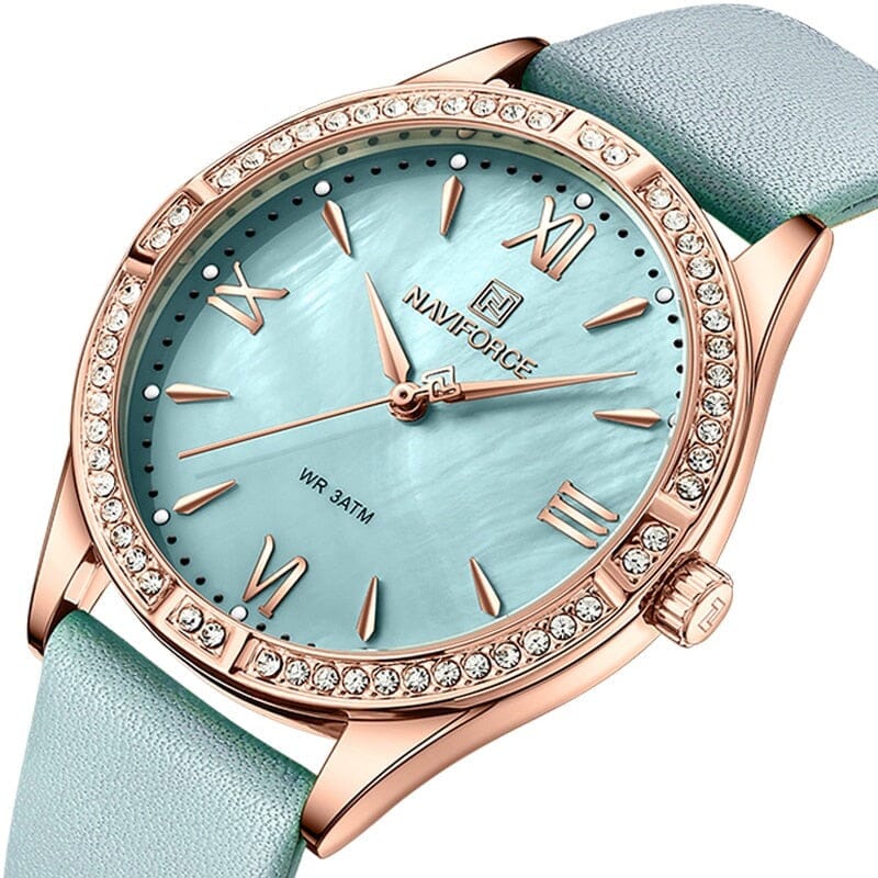 Relógio Feminino Naviforce Luxo Relógio F. Naviforce Luxo Superfacilita 