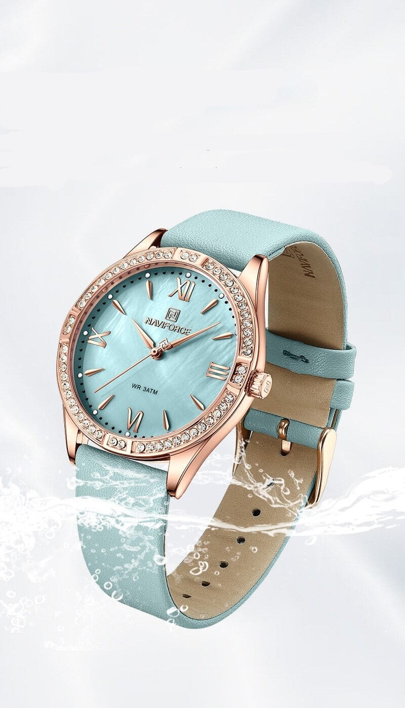 Relógio Feminino Naviforce Luxo Relógio F. Naviforce Luxo Superfacilita 
