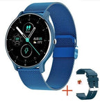 Relógio Inteligente Lige Esporte Fitness - SmartWatch Unissex Rel. Lige Smart Red. Superfacilita Azul 2 