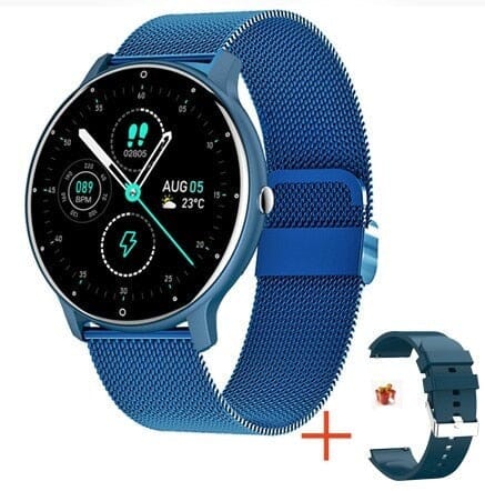 Relógio Inteligente Lige Esporte Fitness - SmartWatch Unissex Rel. Lige Smart Red. Superfacilita Azul 2 