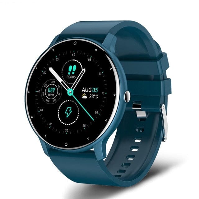 Relógio Inteligente Lige Esporte Fitness - SmartWatch Unissex Rel. Lige Smart Red. Superfacilita Azul 