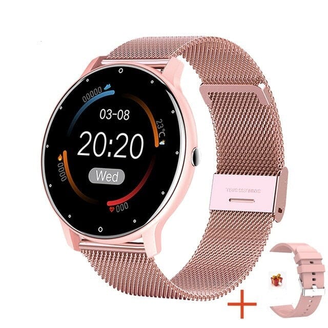 Relógio Inteligente Lige Esporte Fitness - SmartWatch Unissex Rel. Lige Smart Red. Superfacilita Rosa 1 