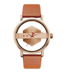 Relógio Masculino Moderno – Danger Time Relógio Masculino Moderno – Danger Time Superfacilita Marrom Gold 