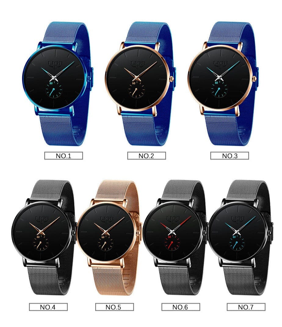 Relógio Minimalista Lige Relógio Lige Min. 08 Superfacilita 