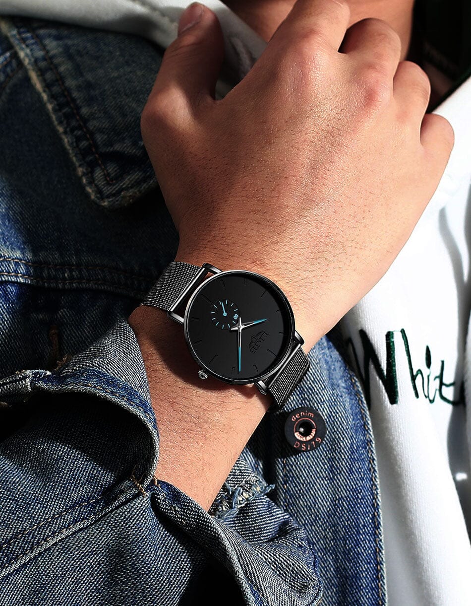 Relógio Minimalista Lige Relógio Lige Min. 08 Superfacilita 