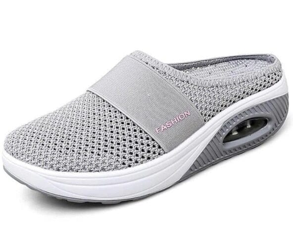 Sandália Feminina TopConfort™ Sandália Ort. Fem. 02 Superfacilita Cinza 33 