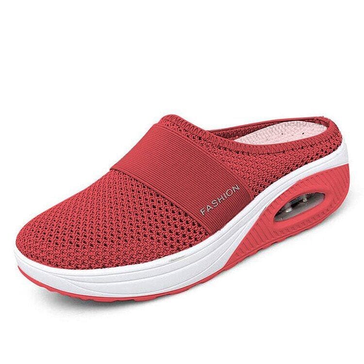 Sandália Feminina TopConfort™ Sandália Ort. Fem. 02 Superfacilita Vermelho 33 
