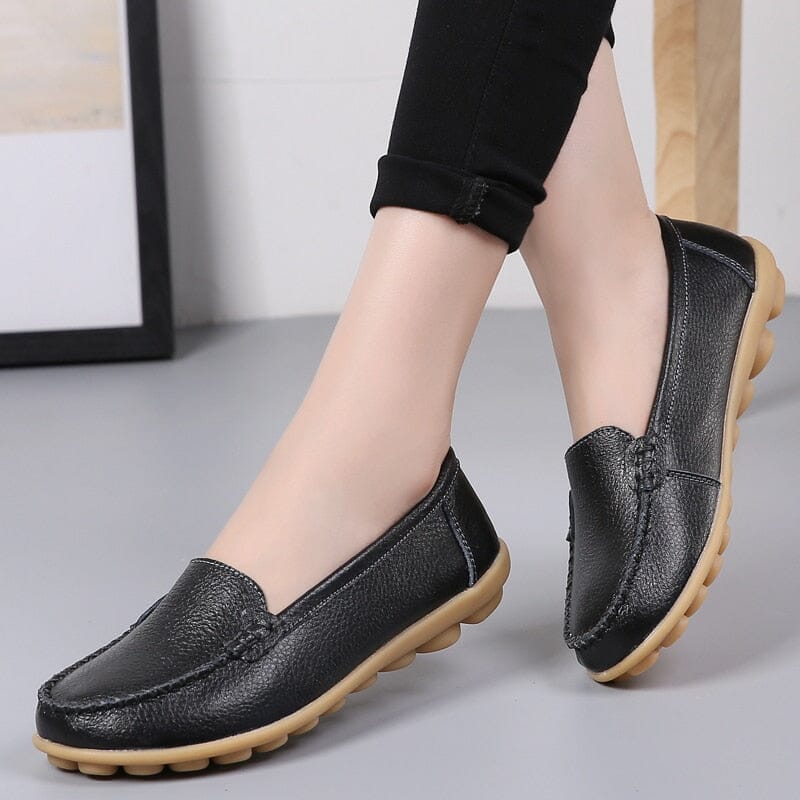 Sapatilha Ortopédica Eva™ Mocassim Fem. 06 Superfacilita Preto 32 