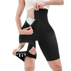 Shorts de Compressão Feminino emagrecimento efeito sauna Short sauna Superfacilita Longo P 