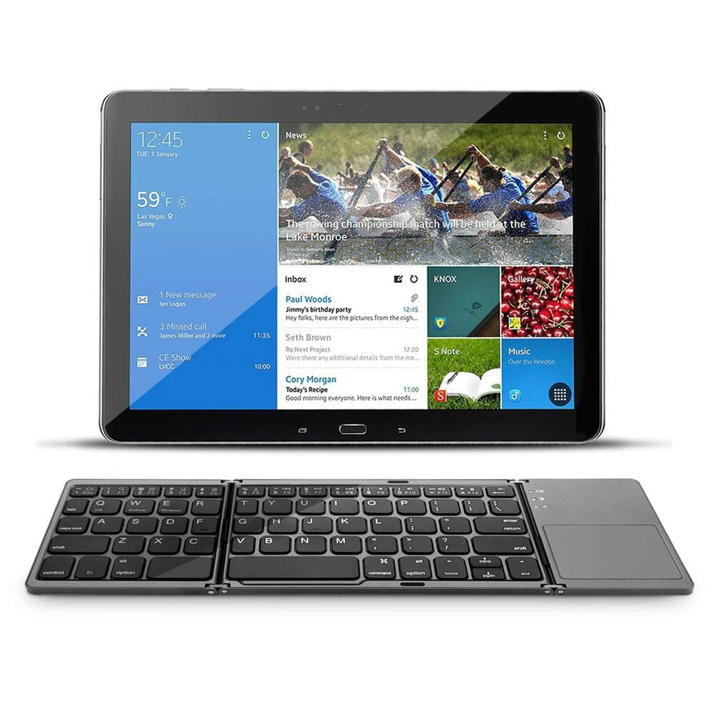 Teclado Bluetooth Dobravél para Celular Tablet e Laptop Teclado Celular Superfacilita 