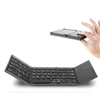 Teclado Bluetooth Dobravél para Celular Tablet e Laptop Teclado Celular Superfacilita 
