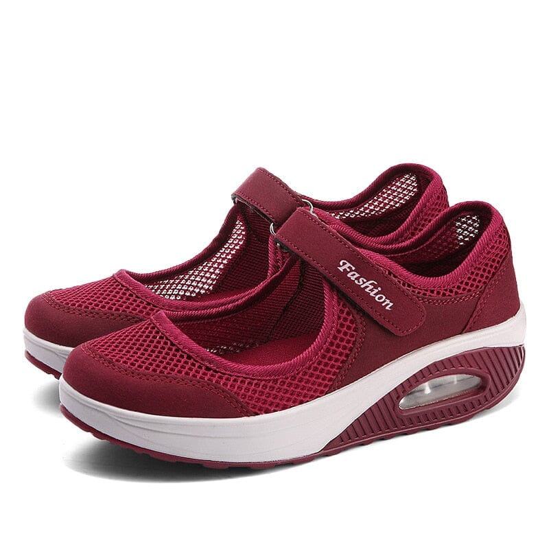 Tênis Feminino Casual Fashion Tênis Fem. 03 Superfacilita Vermelho 33 