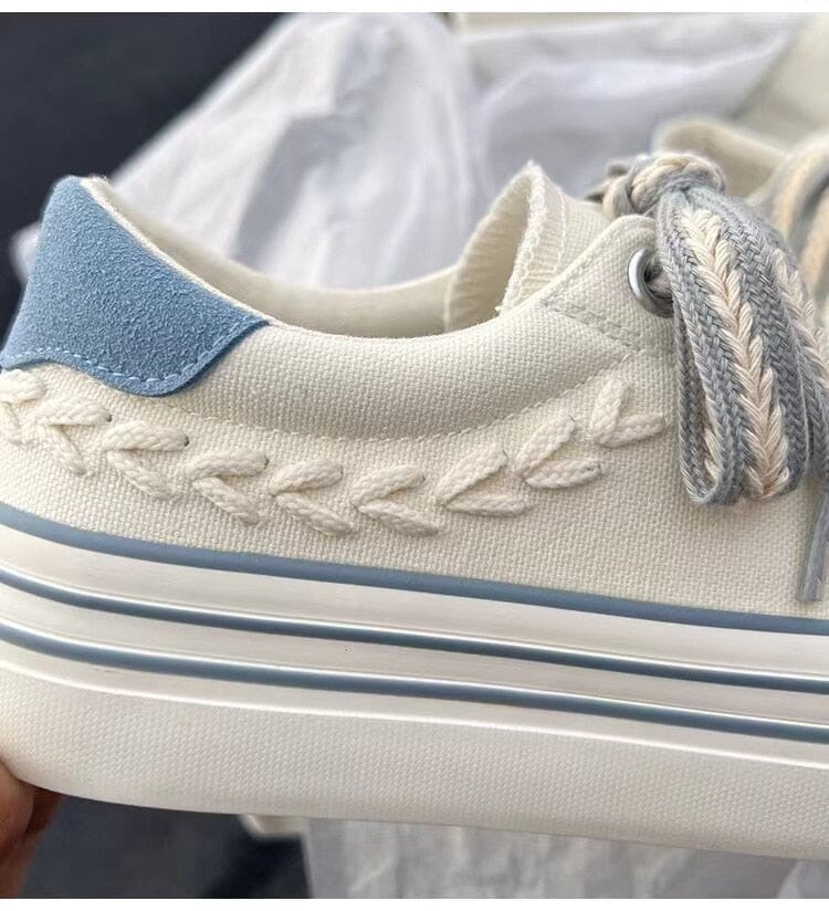 Tênis Feminino Plataforma Bordado Tênis Fem. Plataforma Bordado - T1 Superfacilita 