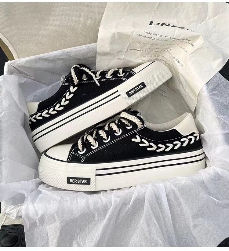 Tênis Feminino Plataforma Bordado Tênis Fem. Plataforma Bordado - T1 Superfacilita 