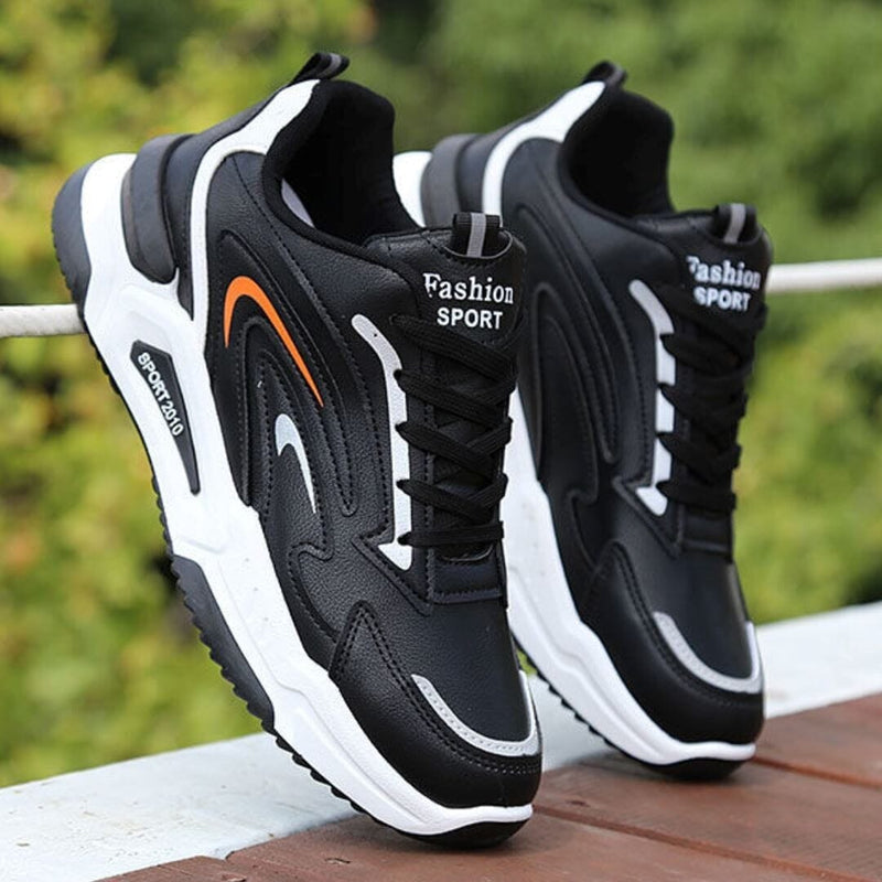 Fashion Tenis Preto Look Masculino SAPATO MASCULINO SNEAKER