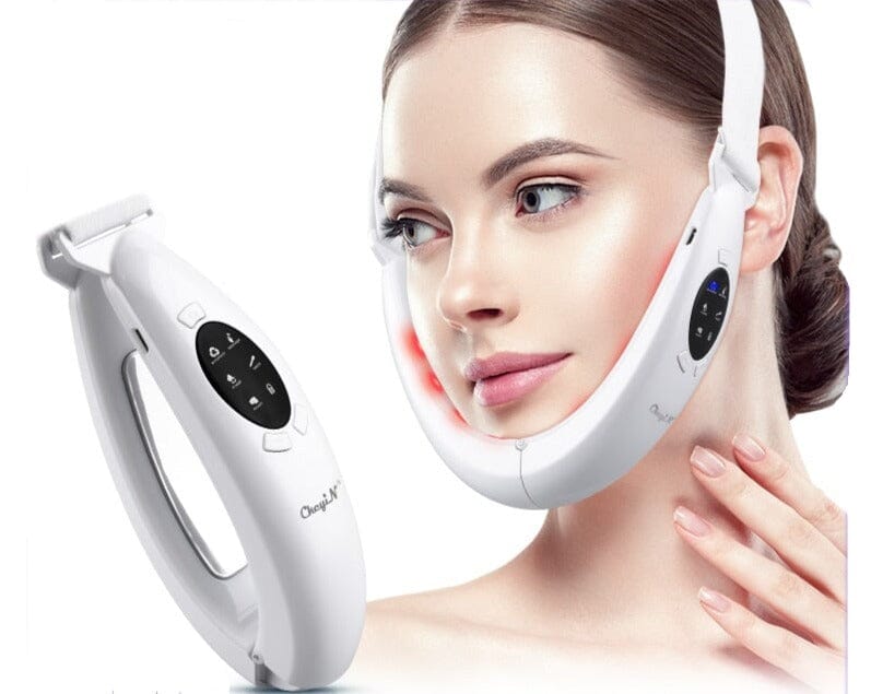 V Face – Aparelho Massageador Facial Anti Papada e Rugas V Face Superfacilita 