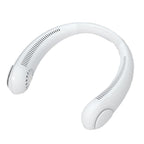 Ventilador de Pescoço Portátil Recarregável Brisa Ventilador pescoço Superfacilita Branco 